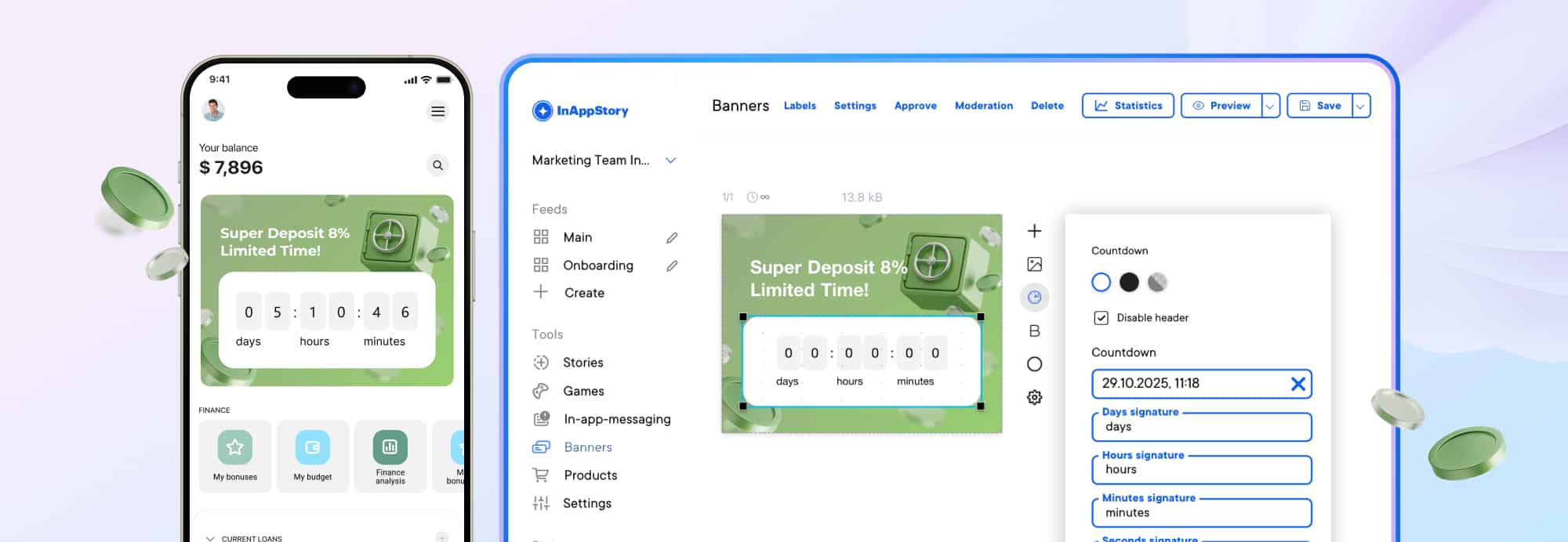how to set up mobile banner ads