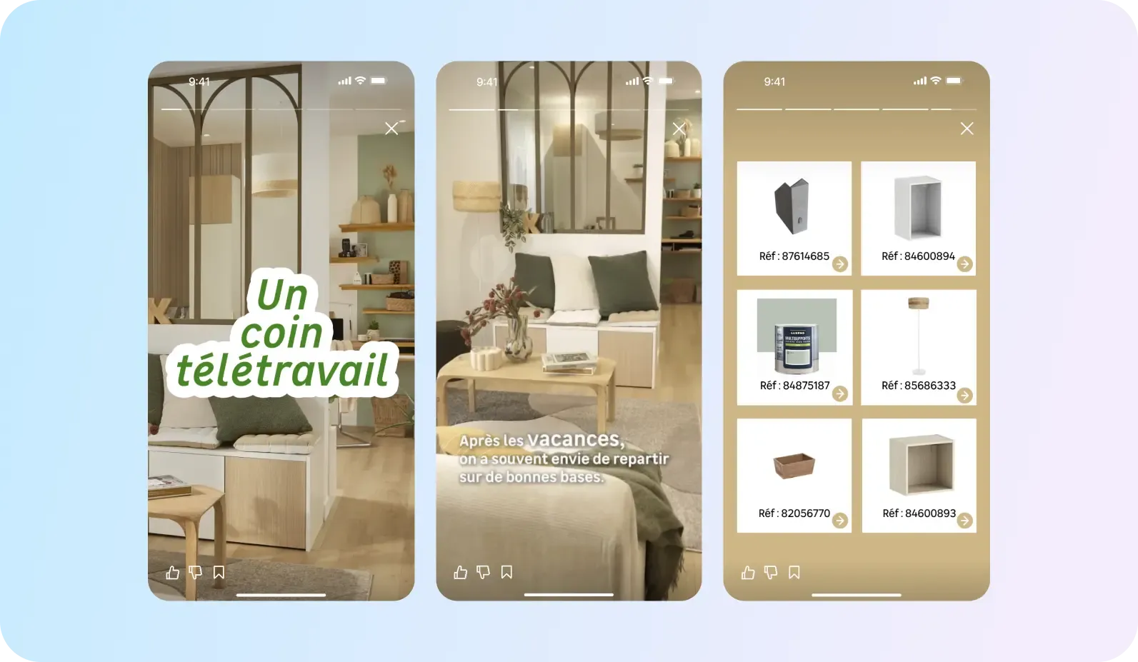 Leroy Merlin in-app sponsored placements