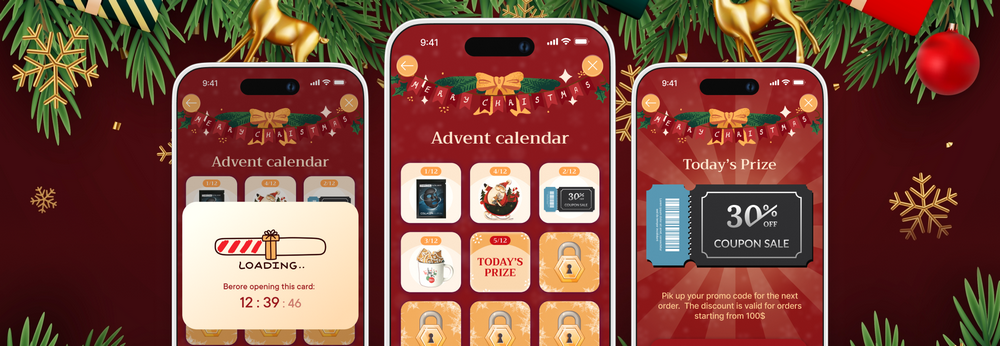 advent calendar marketing cover