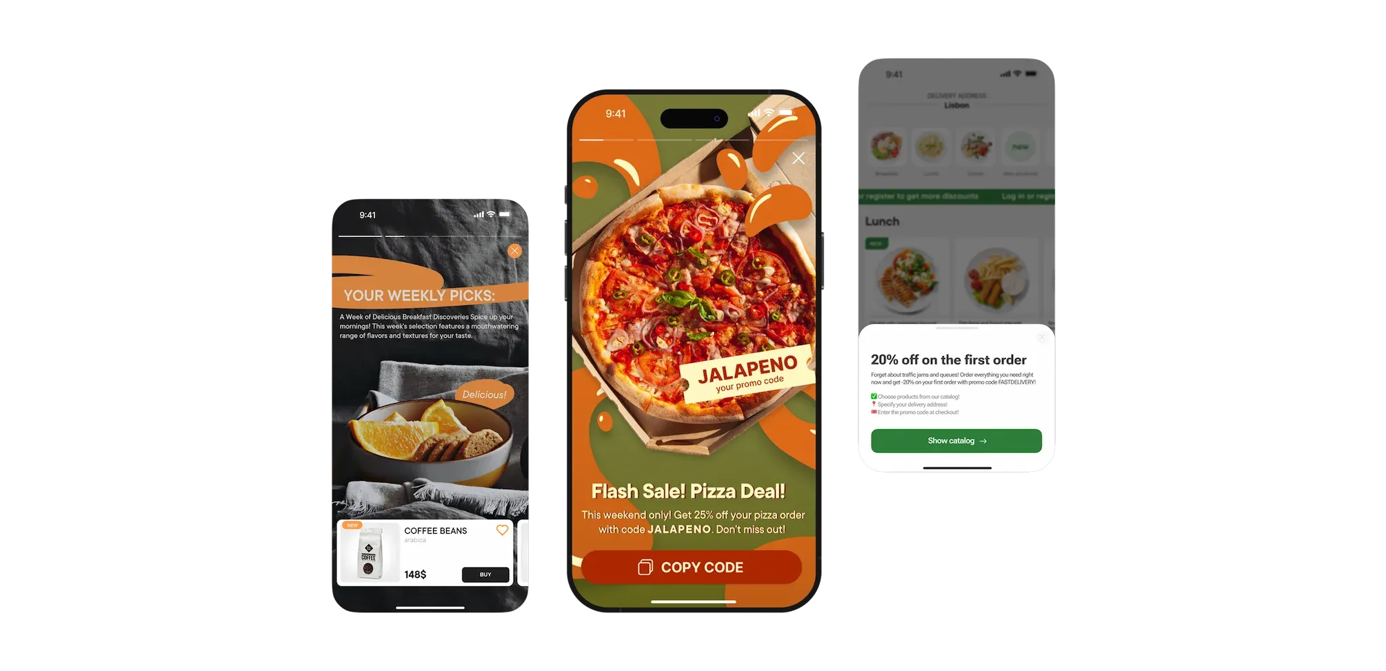ENGAGE FOOD LOVERS WITH INTERACTIVE IN-APP EXPERIENCES