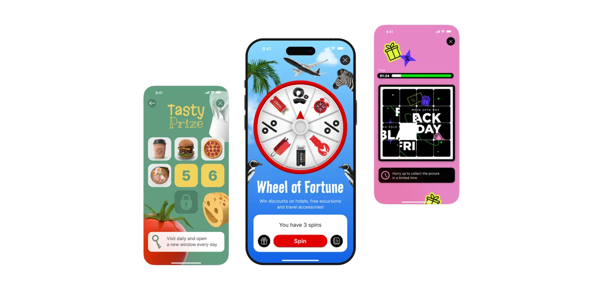 PRE-BUILT MINI-GAMES