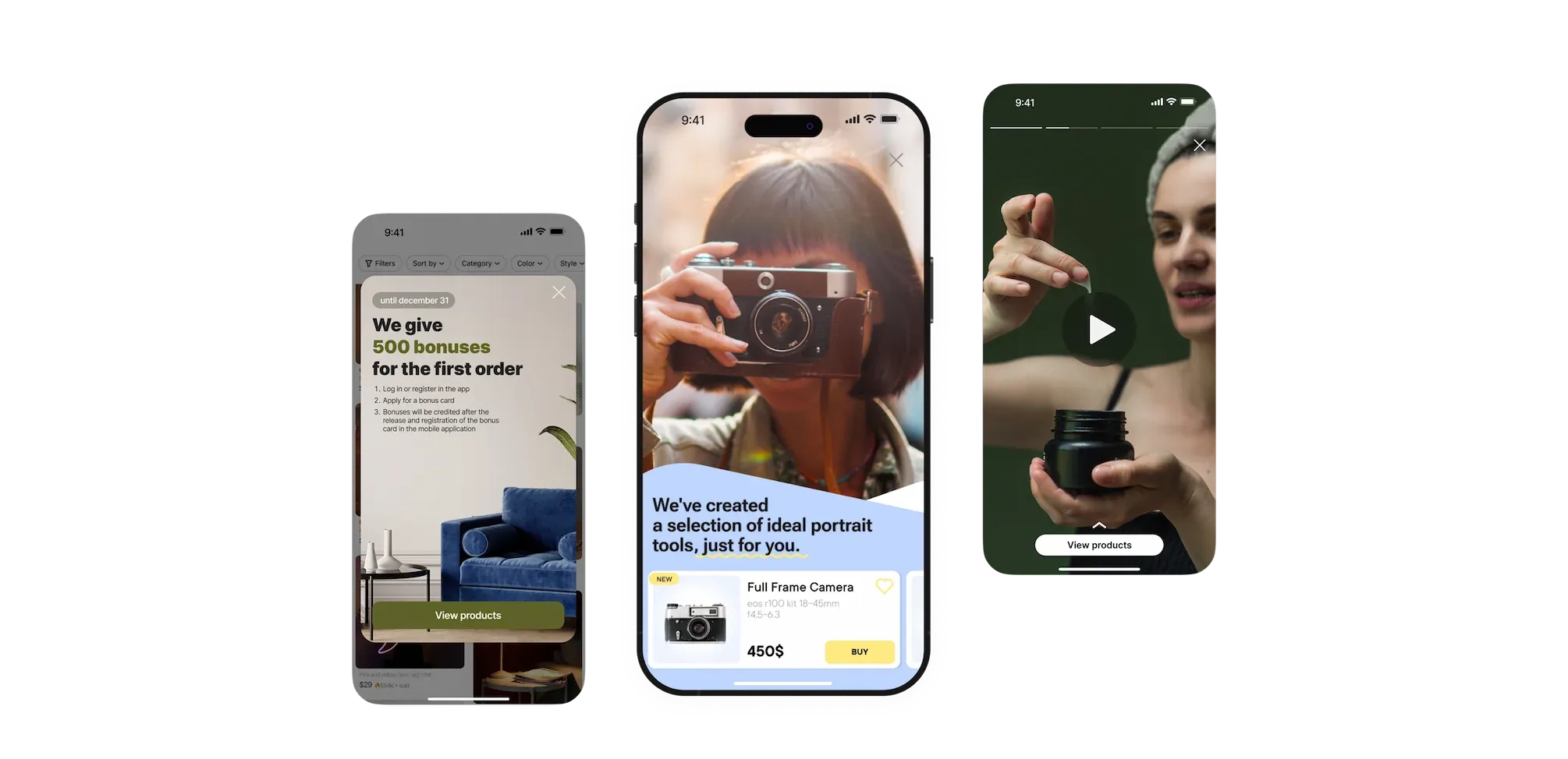 INTERACTIVE IN-APP CAMPAIGNS