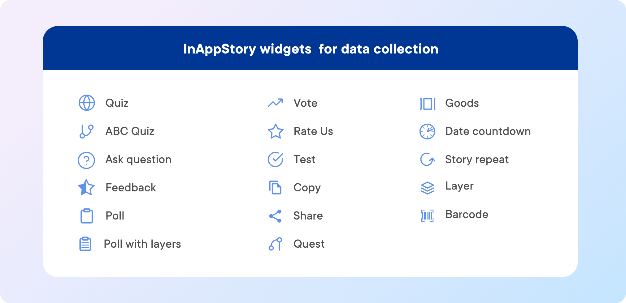inappstory widgets