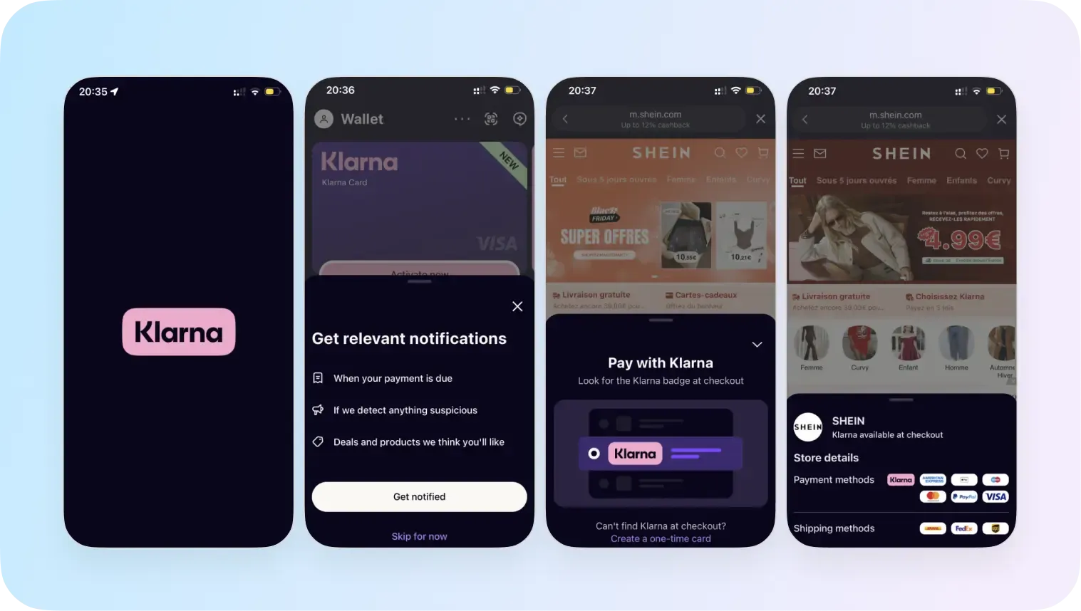 klarna as example of super app ux