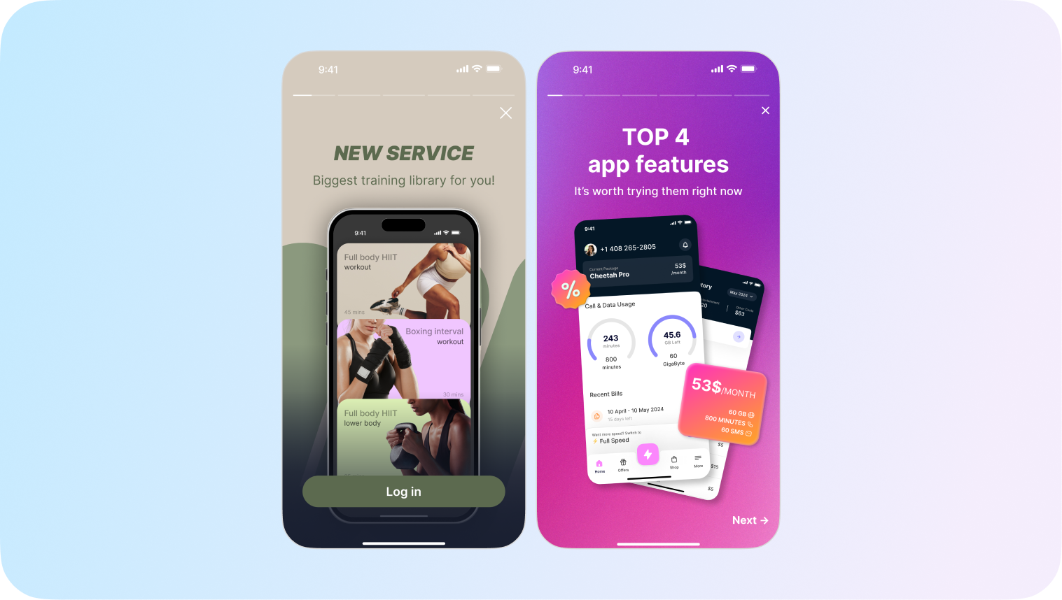 promo messages for new features update