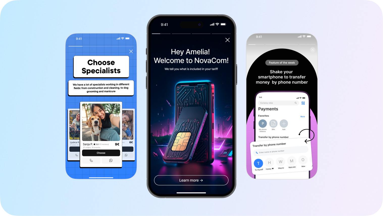 promotional message example