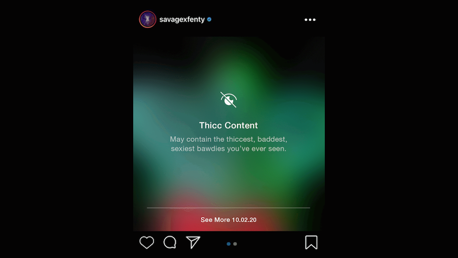 Savage and Fenty's collaboration show